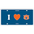 Auburn Tigers Styrene License Plate